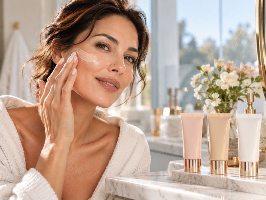 Une CC crème s’applique sur une peau propre et hydratée